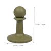 ABOOFAN 16-Piece Outdoor Protective Caps, Anti-Lightning Caps for Tent Poles, Weatherproof and Stable for Camping and Outdoor Activities view 2