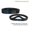 2-Pack HTD5M Timing Belts, 305–355 mm Pitch Length, 9–25 mm Width, Closed Rubber view 2