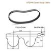2-Pack HTD5M Timing Belts, 305–355 mm Pitch Length, 9–25 mm Width, Closed Rubber view 4