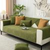NELLN Funny Fluffy Non-Slip Sofa Cover, Chenille Herringbone Pattern, Color C, 110 × 210 cm view 2