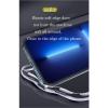 AQGG Case + 2 Screen Protectors for Blackview A200 Pro (6.67"), Clear TPU, Black Rose view 3