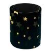 VAPOKF Desk Pen Holder and Organizer, Pencil Cup and Makeup Brush Holder, Night Sky with Gold Stars view 1