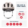 ABUS Purl-Y Bicycle Helmet for E-Bikes and Speed Pedelecs, NTA Helmet for Adults and Teens, Beige, Size L view 2