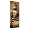 Feeby Buddha Oriental Wall Art, 40 x 120 cm, 1-Piece, Beige view 1