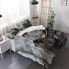 XCQHZYQ Black Marble Duvet Cover Set, 155 x 220 cm view 4