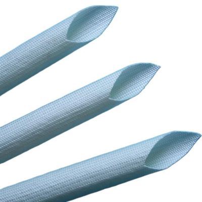 1–25 mm ID, 200°C Fiberglass Cable Sleeve, Silicone Resin, Braided Wire Sleeve, Flame-Retardant Fiberglass, 1 m (Black, 10 mm)