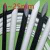 1–25 mm ID, 200°C Fiberglass Cable Sleeve, Silicone Resin, Braided Wire Sleeve, Flame-Retardant Fiberglass, 1 m (Black, 10 mm) view 2