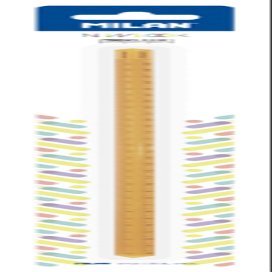 MILAN 30 cm New Look Orange Triangle Ruler, Durable Plastic