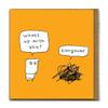 Brainbox Candy Funny Birthday Card “Hangover” – Silly Humor Card with Cartoon Illustration view 1