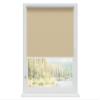 RENA No-Drill Thermal Blackout Roller Blind, Beige/Silver, 100 x 150 cm view 1