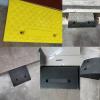 20-Inch Plastic Step Ramp Mat, Curb Ramp, Threshold Ramp, Plastic Stair Ramp, Driveway and Home Step Ramp Mat with Screw Hardware view 2