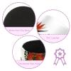 Eslifey Round Pen Holder for Desk, Tribe Horror Masks and Flowers view 2