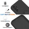 nulala Silicone Case Compatible with Samsung Galaxy F04 with Ring Holder, Strap, and Magnetic Car Mount Support view 4