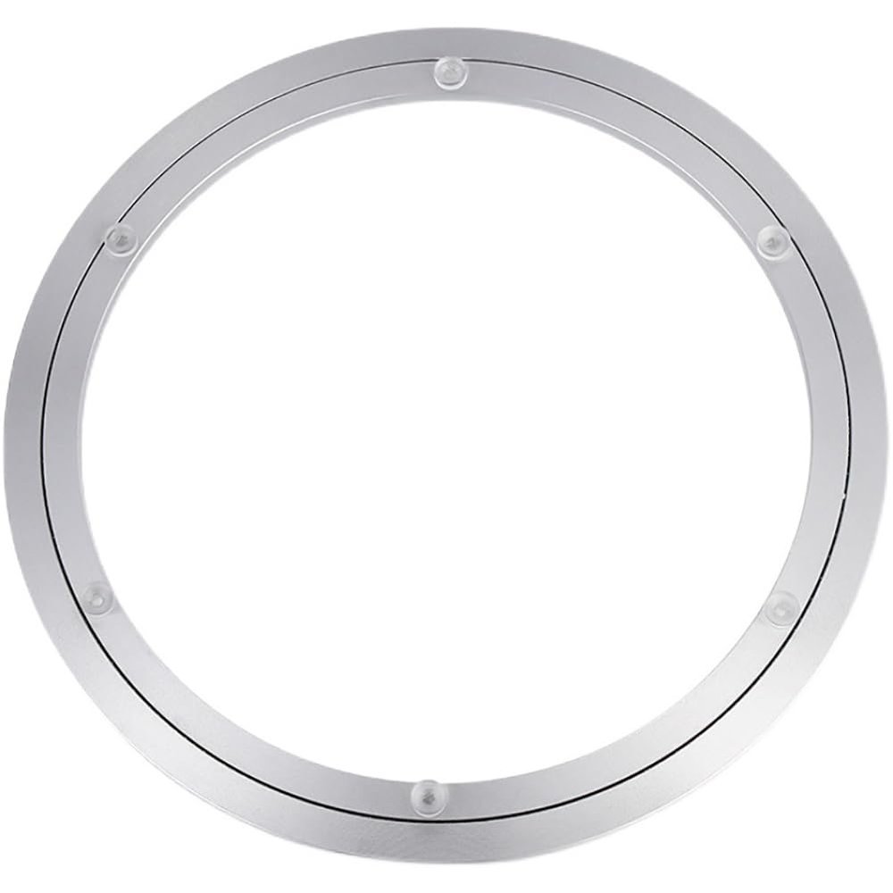 MegLob Rotating Lazy Susan Bearing, 360° Swivel Base, 25 cm