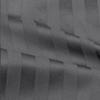 HUNTER BEDDING 4-Piece Sheet Set, Extra Soft, 15-Inch Deep Pockets, 400 Thread Count, 100% Egyptian Cotton, Dark Gray Stripe view 3