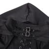 Halloween Costume Hooded Cloak for Men and Women, Gothic Medieval Cape Robe view 4