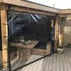 AFGZQ Clear Waterproof PE Tarp, 0.12 mm, Reinforced Edges, for Pergolas, Verandas and Gazebos, Clear, 13.12 x 13.12 ft/4 x 4 m view 2