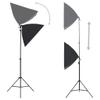 SKM Photo Studio Set with Softboxes, Background System and Reflector, 12.25 kg, 3067058 view 3