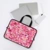 Surwin 12-Inch Laptop Sleeve with Love Heart Pattern, Handle and Dual Zippers view 4