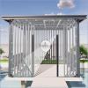 Heavy-Duty Waterproof PVC Cover Tarp, 400 g/m², 0.3 mm, Transparent, 3.2 x 3.6 m view 1