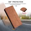 KANVOOS Flip Wallet Case for Realme 8 4G / Realme 8 Pro, Premium PU Leather, Brown view 4