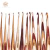 Multiwood Set of 11 Wooden Crochet Hooks, 3.5 mm to 10 mm view 3