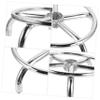 ABOOFAN Silver Heavy-Duty Swivel Plate, Aluminum Alloy, for Chairs view 2