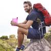 Tioheam Flat Water Bottle, A6, 350/420 ml, BPA-Free view 3