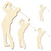 Wooden Golf Player 6 – Decoration & Crafts, 5–50 cm view 2