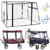 Transparent Rain Cover for Transport Wagons and Strollers view 1
