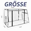 Transparent Rain Cover for Transport Wagons and Strollers view 2