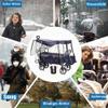 Transparent Rain Cover for Transport Wagons and Strollers view 4