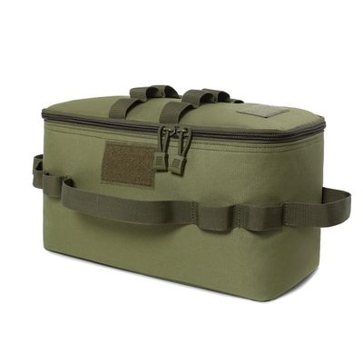 Berjalan Outdoor Camping Storage Bag for Stove, Canister, Pot and Cookware, Army Green