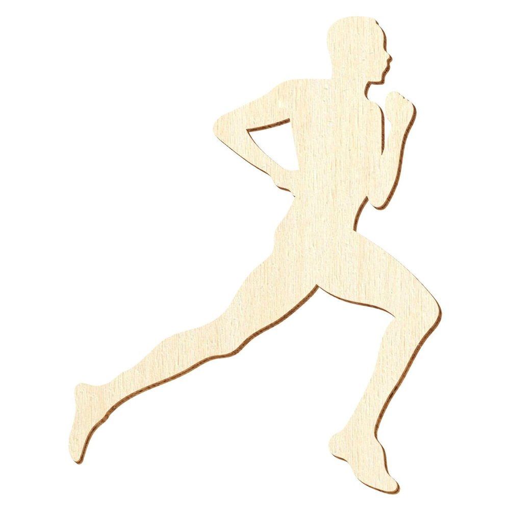 Wood Sprinter Runner 2 – Decorative Crafting, 5–50 cm