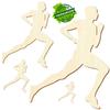 Wood Sprinter Runner 2 – Decorative Crafting, 5–50 cm view 2