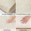 Luffa Shower Mat for Bathroom, Non-Slip PVC Mat view 3
