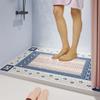 Loofah Shower Mat, Anti-Mold, Non-Slip, Quick-Drying PVC view 2