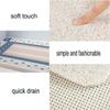 Loofah Shower Mat, Anti-Mold, Non-Slip, Quick-Drying PVC view 3