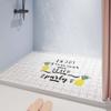 Loofah Shower Mat, Mold-Resistant Non-Slip PVC Bath Mat view 1