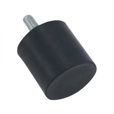1-Piece M10 40 × 20 mm Anti-Vibration Rubber Isolator Mount, Female Thread