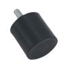 1-Piece M10 40 × 20 mm Anti-Vibration Rubber Isolator Mount, Female Thread view 1