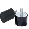 1-Piece M10 40 × 20 mm Anti-Vibration Rubber Isolator Mount, Female Thread view 3
