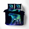 MOBEITI Wolf Reversible Bedding Set, 140 x 200 cm view 2