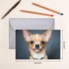 EKYOSHCZ Cute Chihuahua Greeting Cards with Envelopes, Blank Cards for All Occasions view 3
