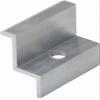 NAKA 20-Pack End Clamps for PV Solar Panels, Silver Aluminum, 30 mm Module Height, 50 mm Length view 1