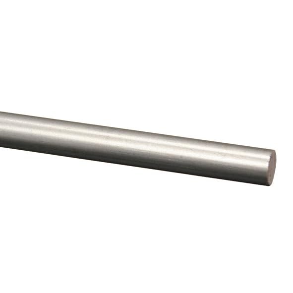 5 mm Unpolished V2A Stainless Steel Round Bar, 1450 mm