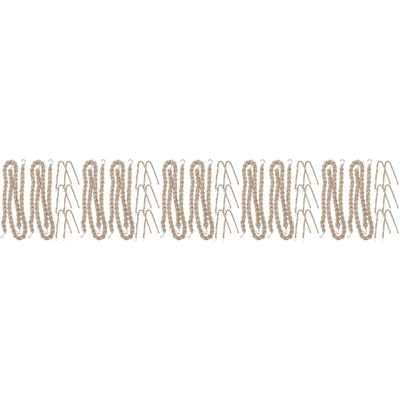 Toddmomy 50-Piece Elastic Boot Bands for Cycling and Camping