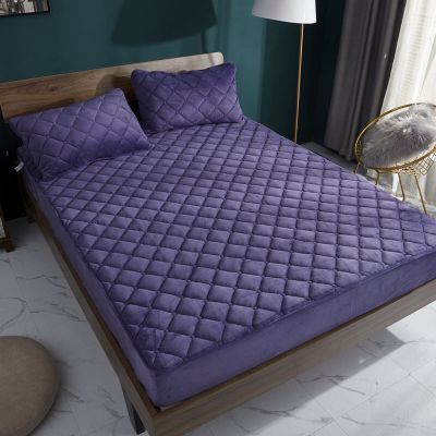 JIANINGHOME Flannel Fitted Sheet, 120 x 200 cm, Cashmere-Touch Plush Fleece