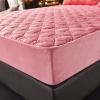 JIANINGHOME Flannel Fitted Sheet, 120 x 200 cm, Cashmere-Touch Plush Fleece view 3