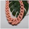Trendy Acrylic Shoulder Strap, Watermelon Pink view 1
